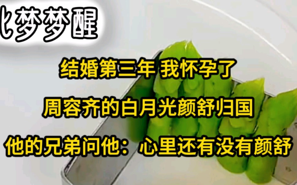 结婚第三年,我怀孕了,周容齐的白月光颜舒归国,他的兄弟问他:心里还有没有颜色舒…哔哩哔哩bilibili