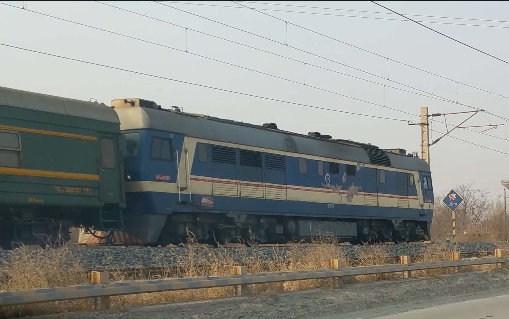 天津北环铁路三车会车_哔哩哔哩 (゜-゜)つロ 干杯~-bilibili