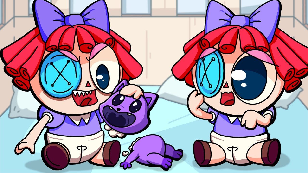 [图]RAGHATA’S has EVIL TWIN SISTER but BABY Daily Life - THE AMAZING DIGITAL CIRCUS