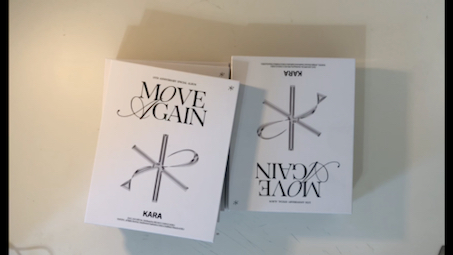 [图]KARA 十五周年纪念专辑 [MOVE AGAIN] 开箱