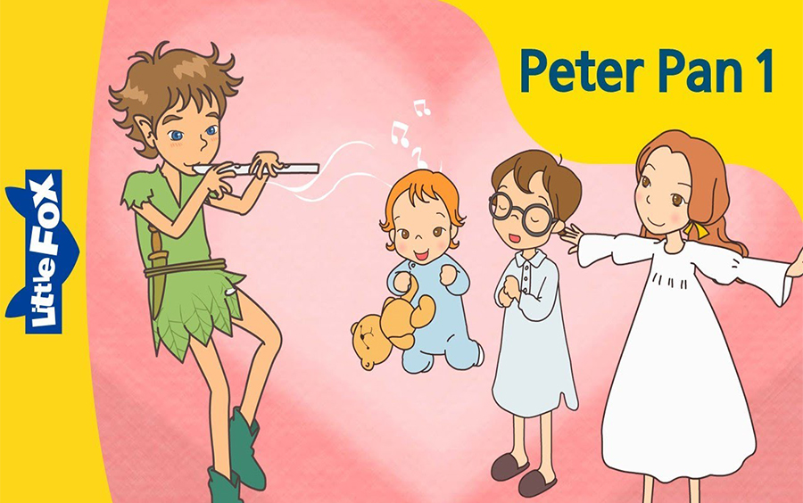 [图]20p【彼得潘】Peter Pan Fairy Tales 看卡通学英语