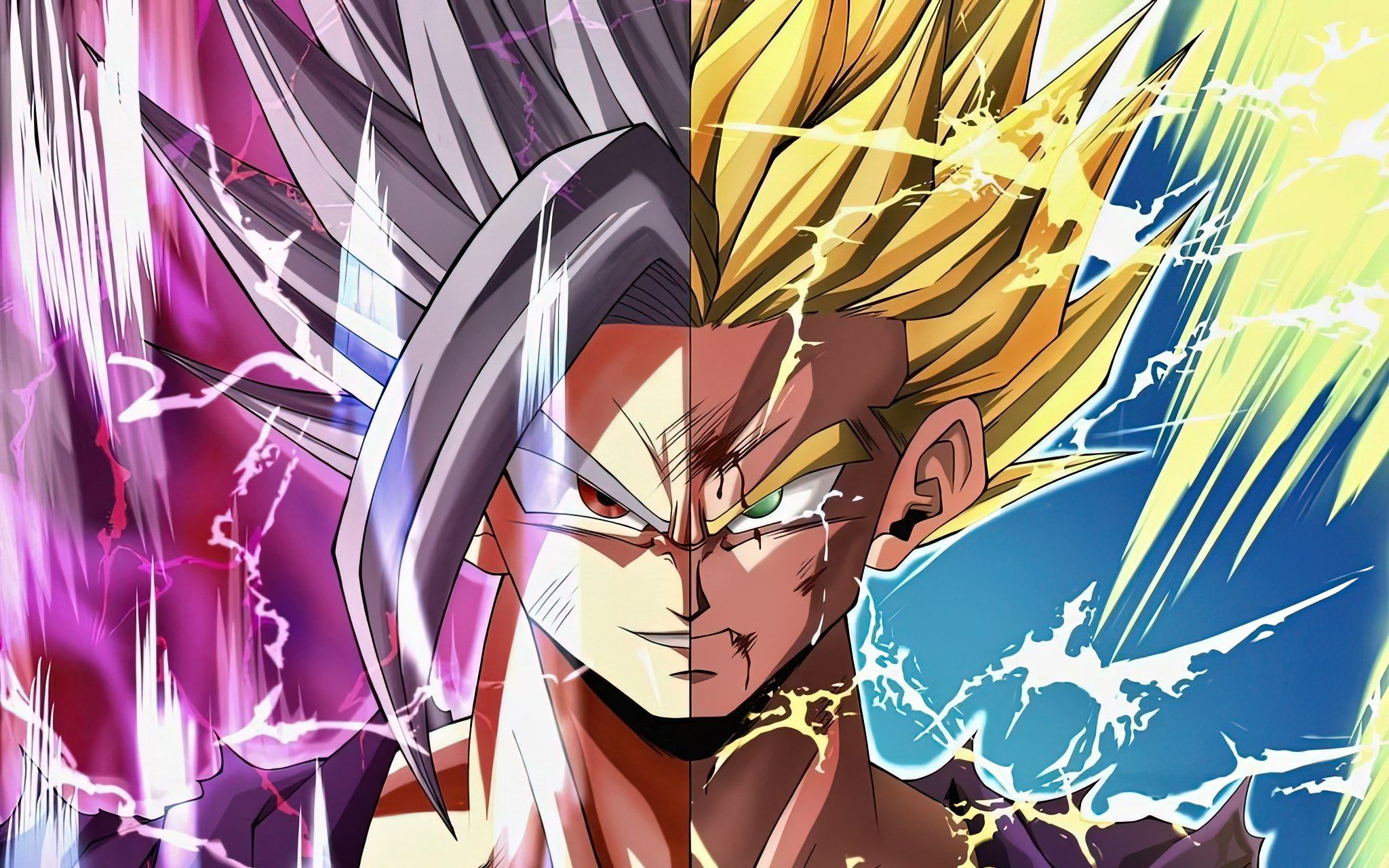 【mugen】最新优化加强重制版『野兽悟饭』技能动画(附人物下载)