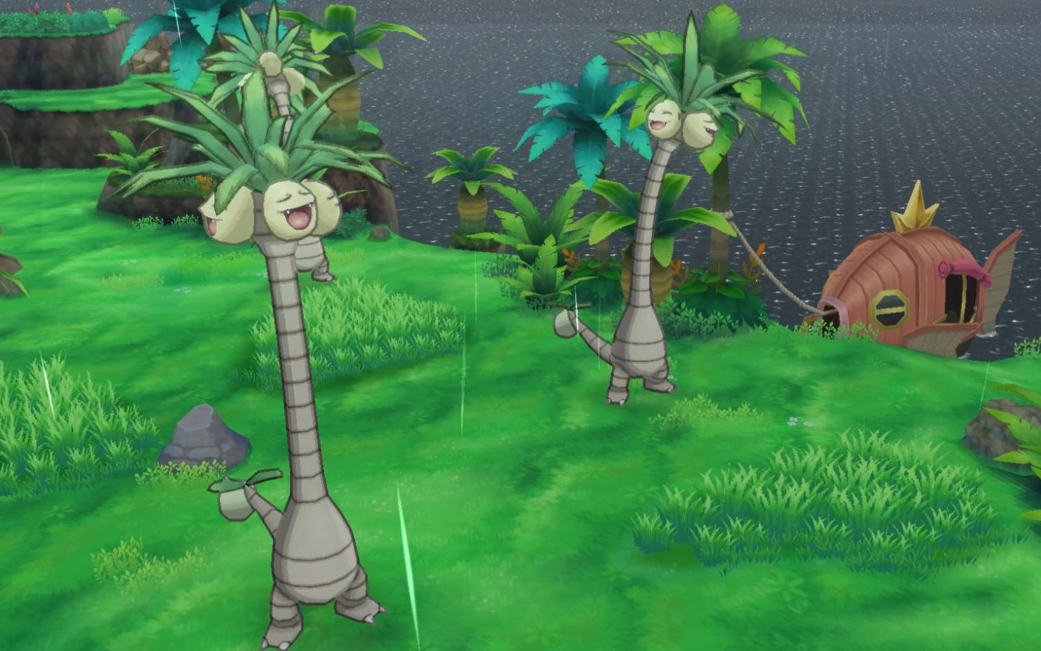 精灵宝可梦究极日月椰蛋树岛与太阳之笛