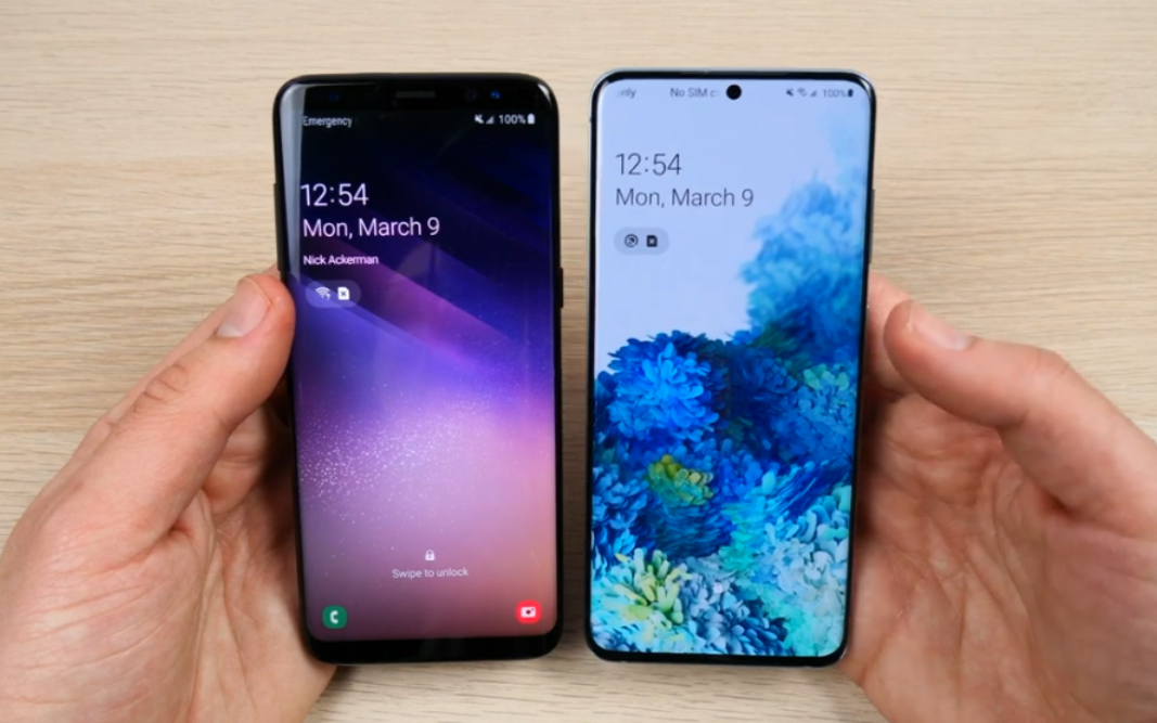 三星s20新机对比自家老旗舰三星s8