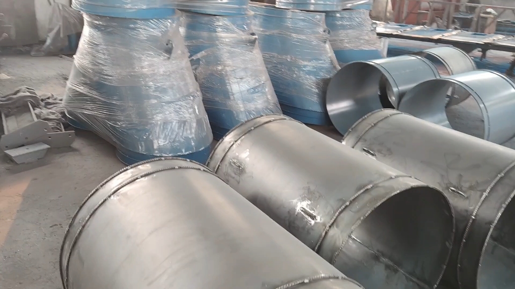 矿用铁风筒-铁质分风器-矿用分流器