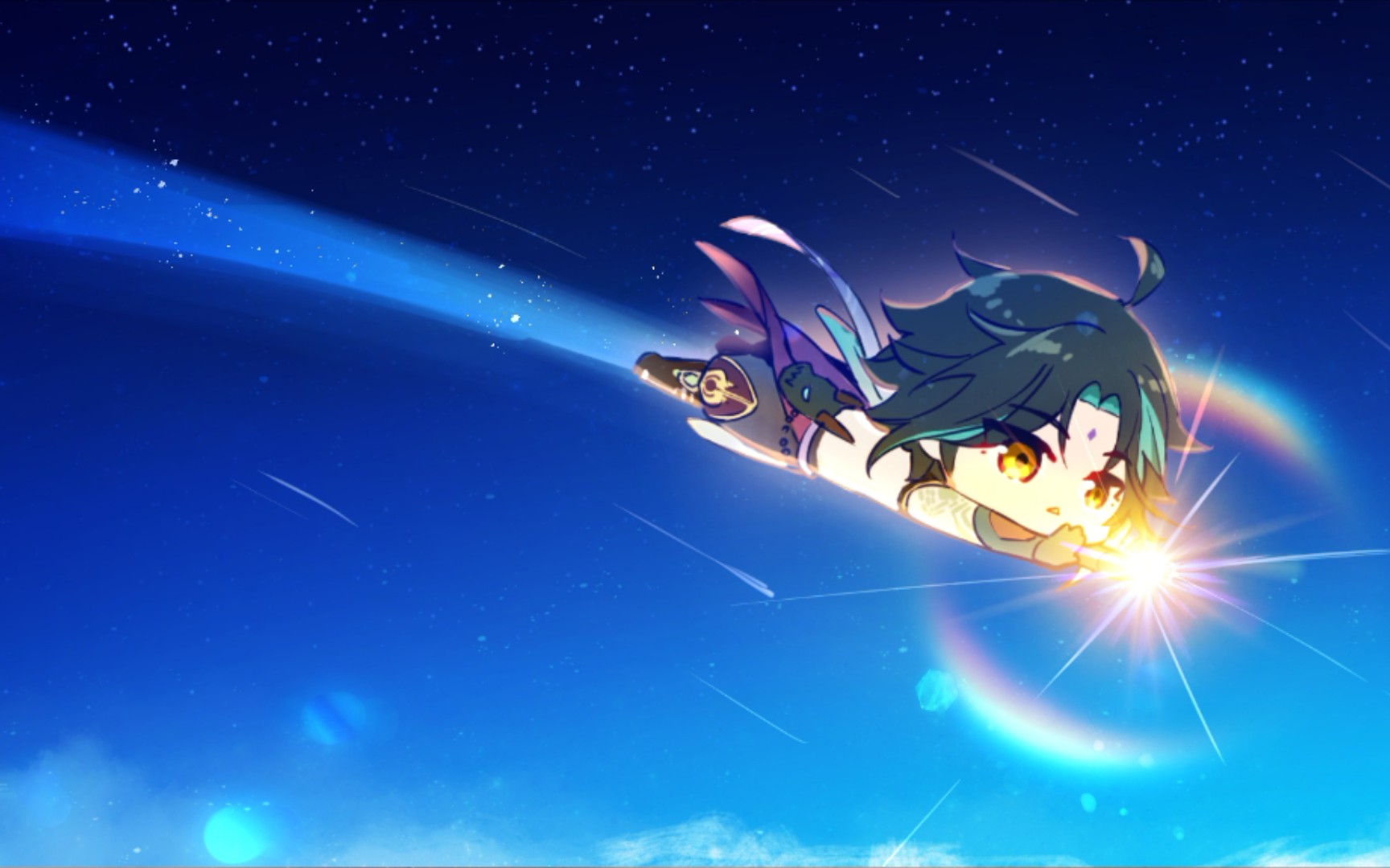 【原神】带上全村最好圣遗物的攻击杯魈现状