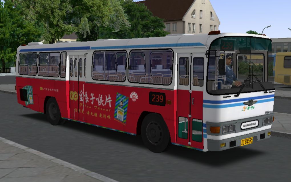 【omsi2·金河】(第73期)驾驶gzk6100ad行驶于239路 曾家坡公交站方向