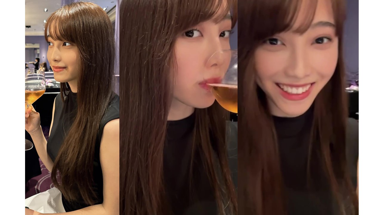 美少女福田瑠美香(胡桃玲菜/假面骑士缪斯)优雅的19岁生日晚宴 2024年