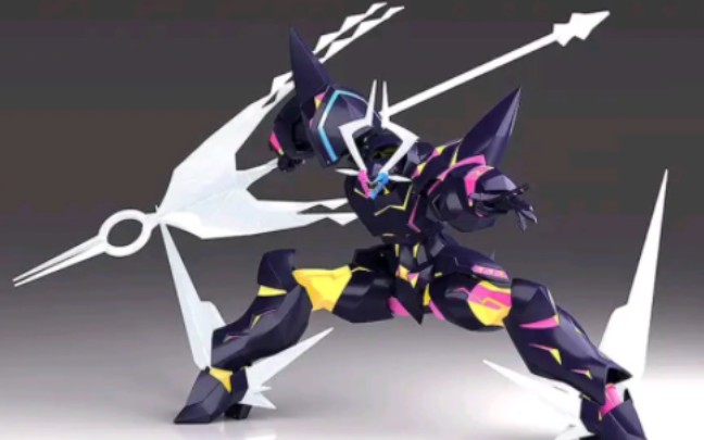 gsc拼装普罗米亚 里欧德加隆 官图公开,分不清是渲染还是涂装效果