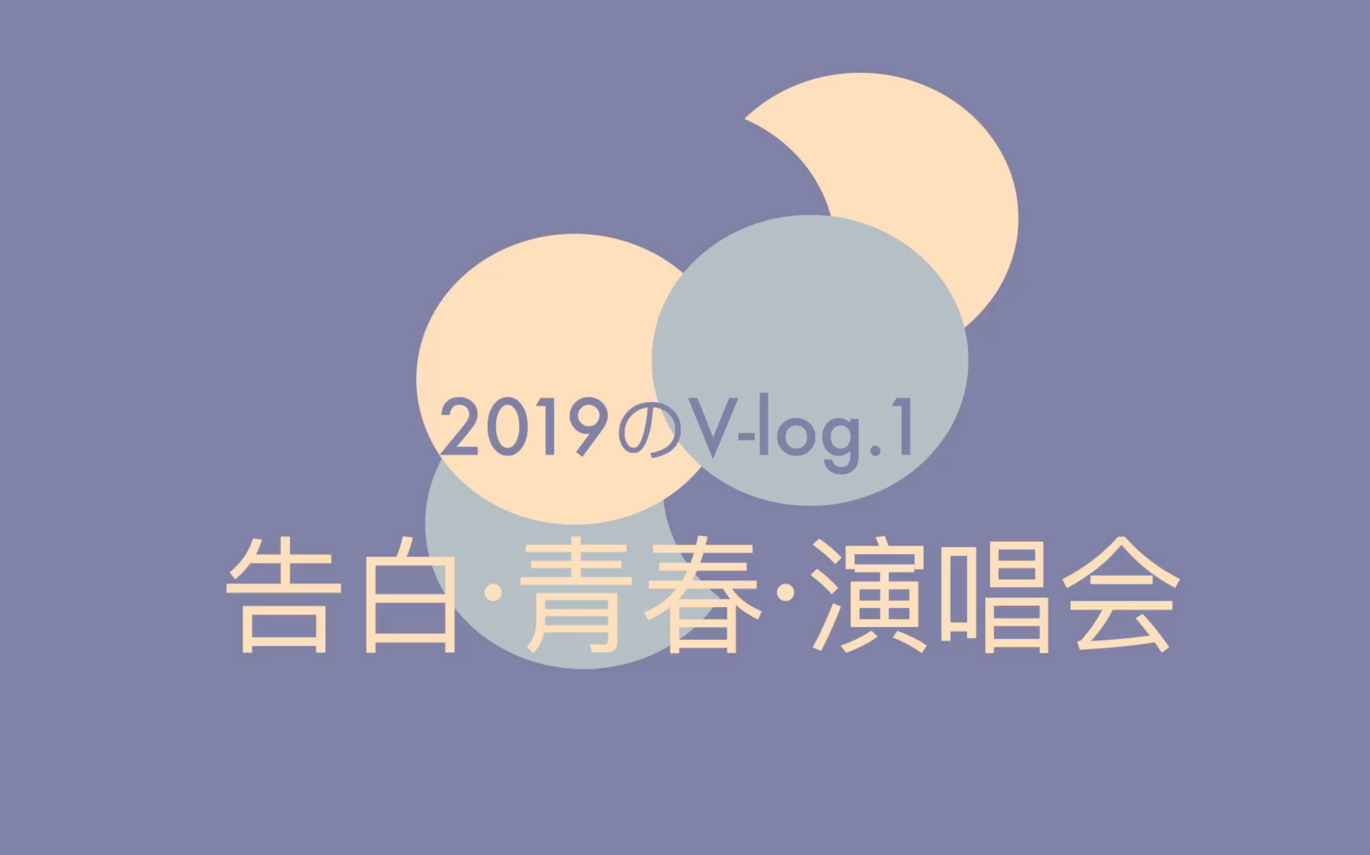 [图]V-log No.1 ｜告白2019，我的青春从30岁开始。