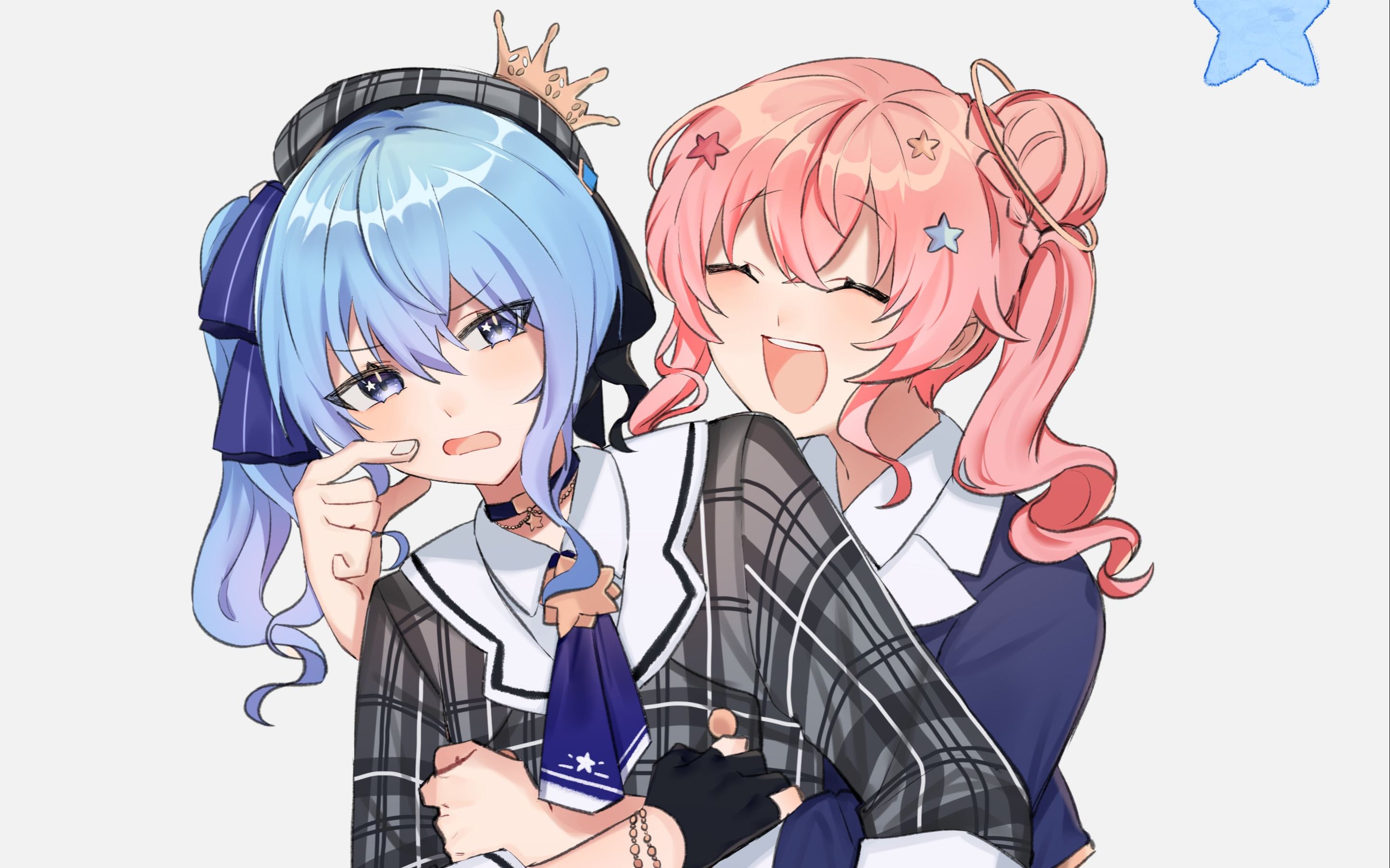 星街彗星和姐街打牌决定午饭是拉面还是意面