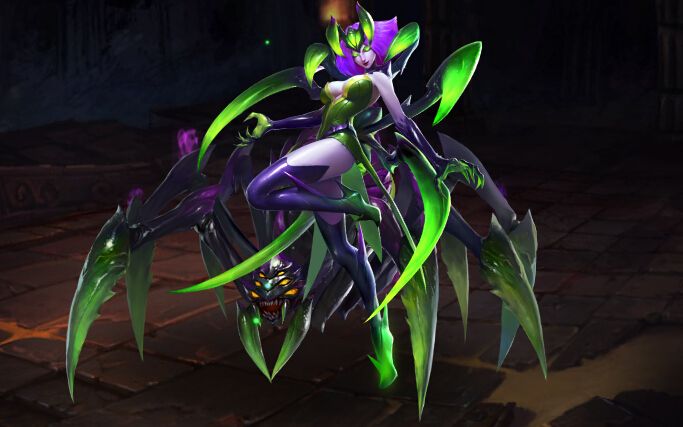 英魂之刃狼蛛打野演示(本人技术菜)