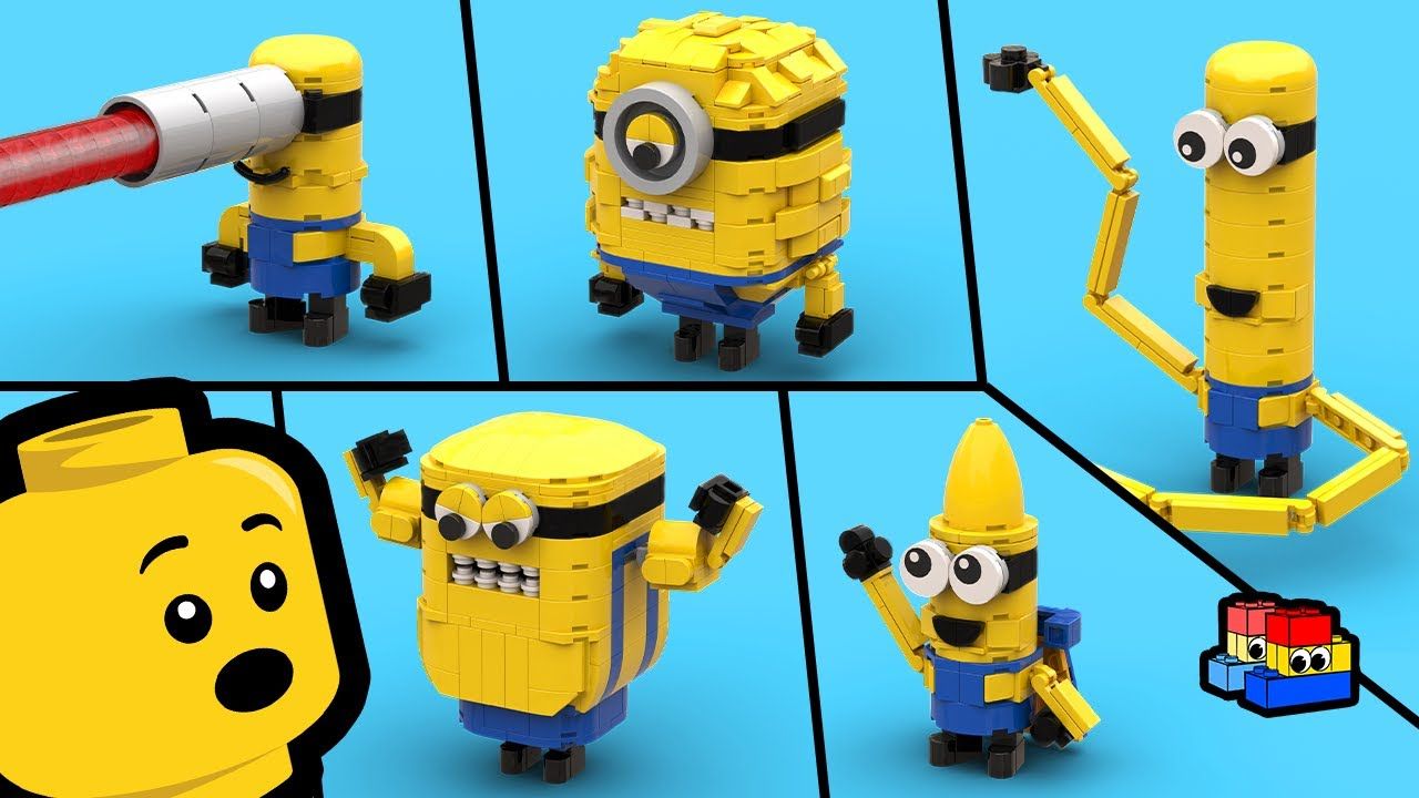 LEGO 神偷奶爸4的小黄人/Minions:戴夫 格斯 杰里 梅尔和蒂姆哔哩哔哩bilibili