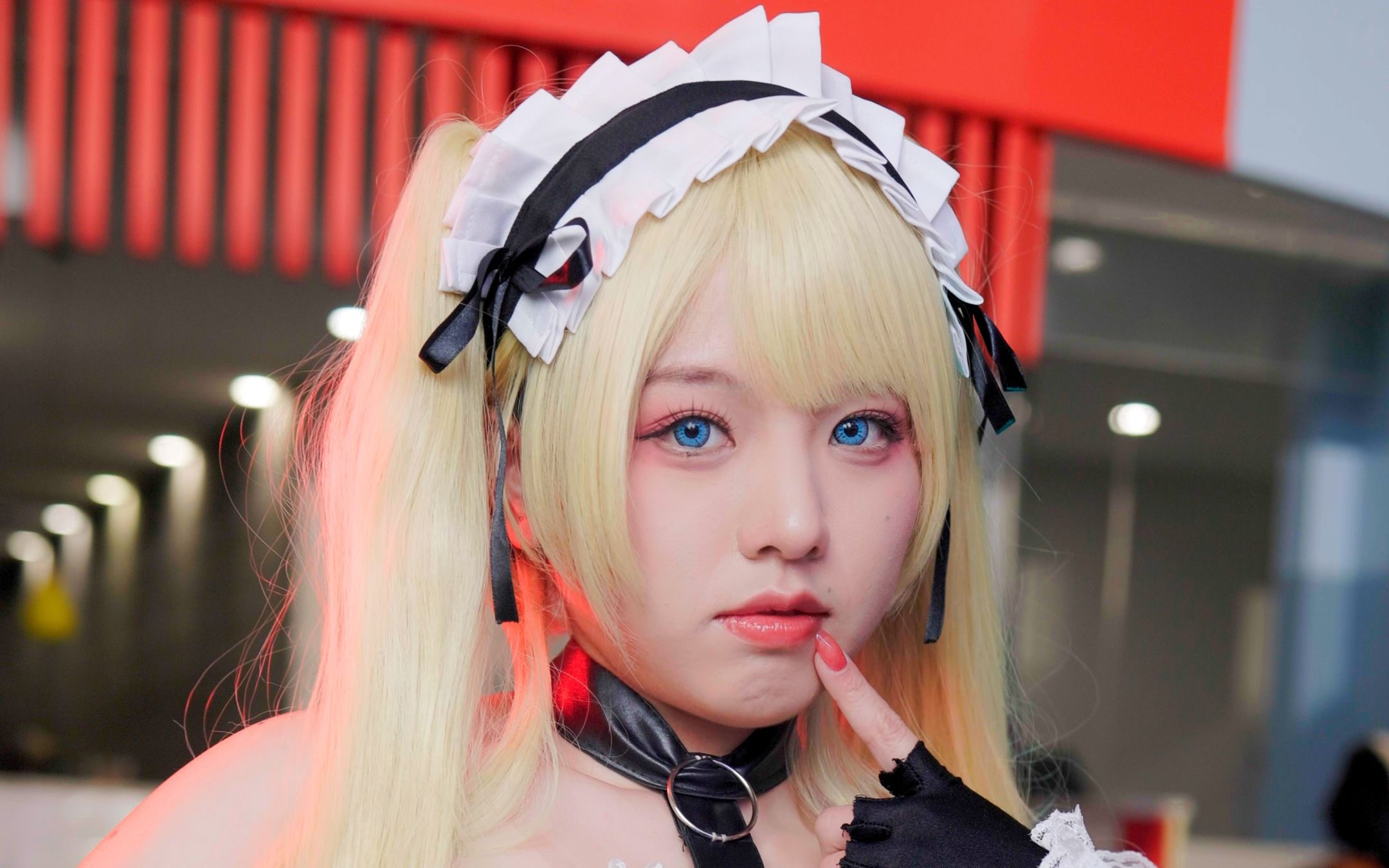 【4k60】双马尾萝莉=小恶魔从者?路人视角玛丽罗斯cos