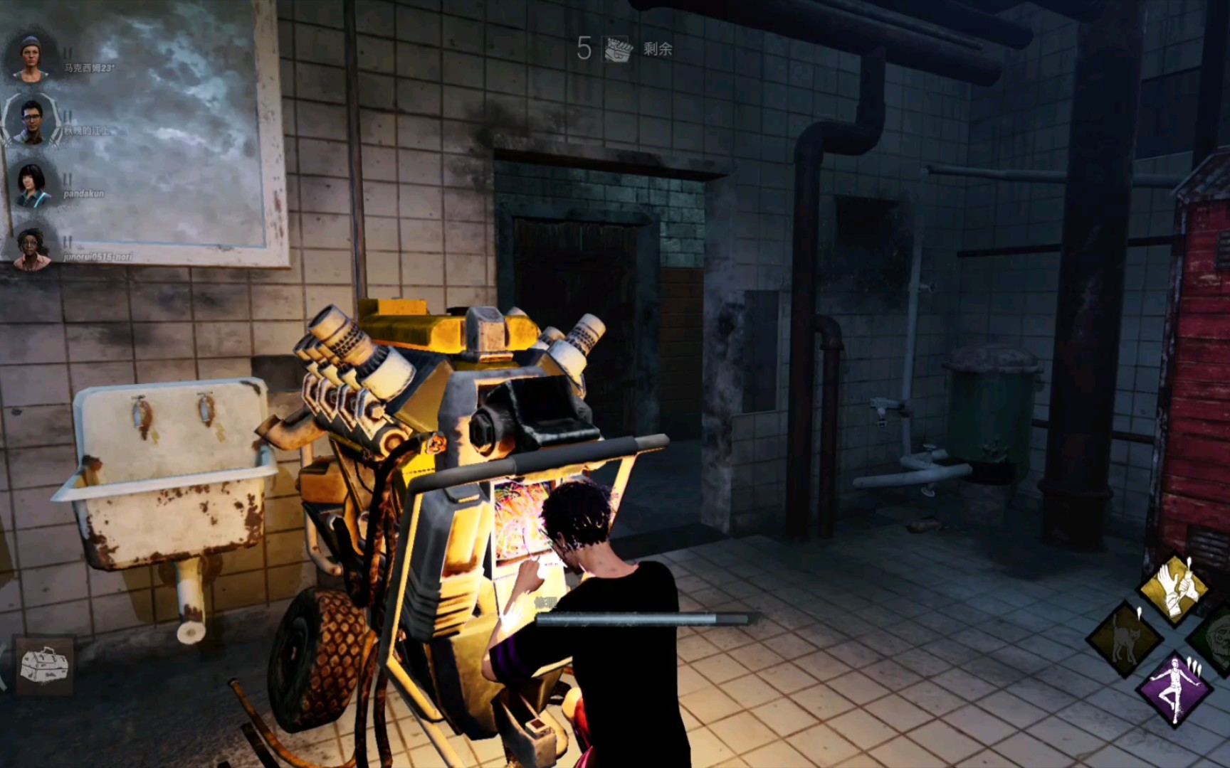 黎明杀机(版本更新以后的人物更搞笑啦哈哈哈)