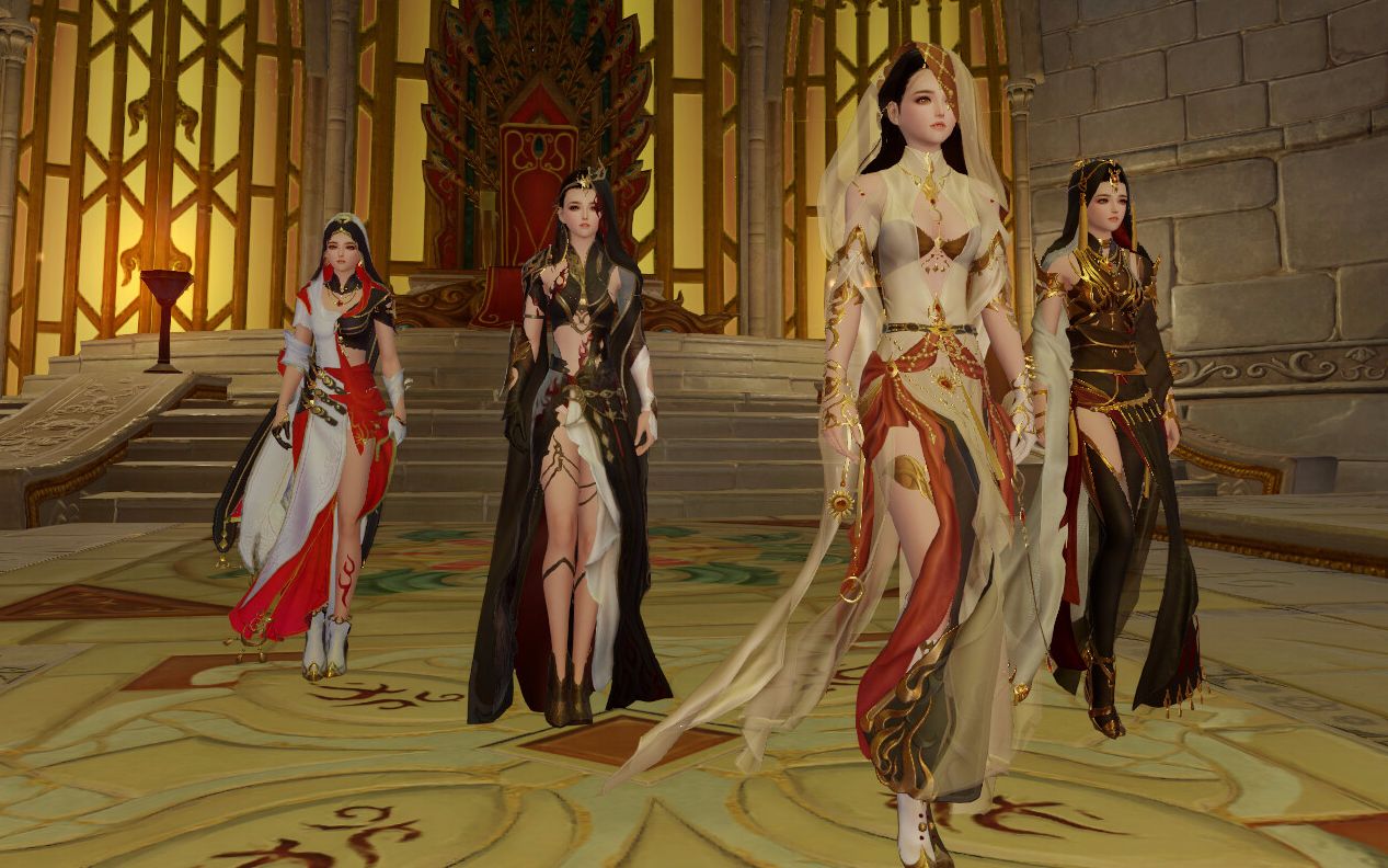 活动  【剑三】明教成女12套校服【兜帽效果】