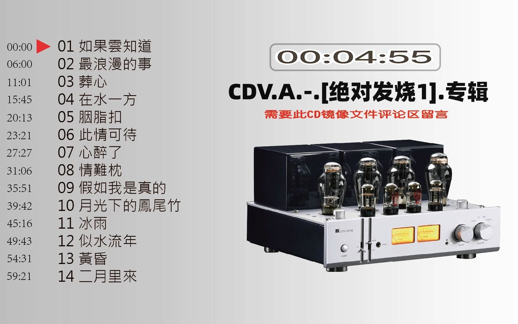 [图]高音质Hi-Fi发烧CDV.A.-.[绝对发烧1].专辑