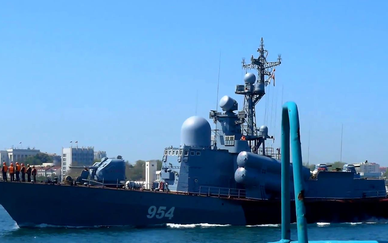 俄罗斯海军太平洋舰队毒蜘蛛3型导弹艇伊万诺维茨号pgm95420155