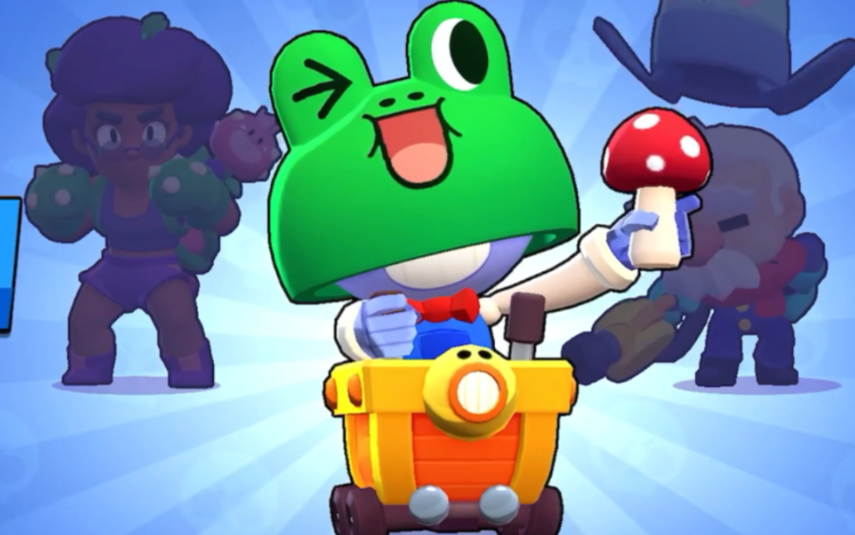 line friend * 荒野乱斗之雷纳德小青蛙 可可爱爱_哔哩哔哩_bilibili