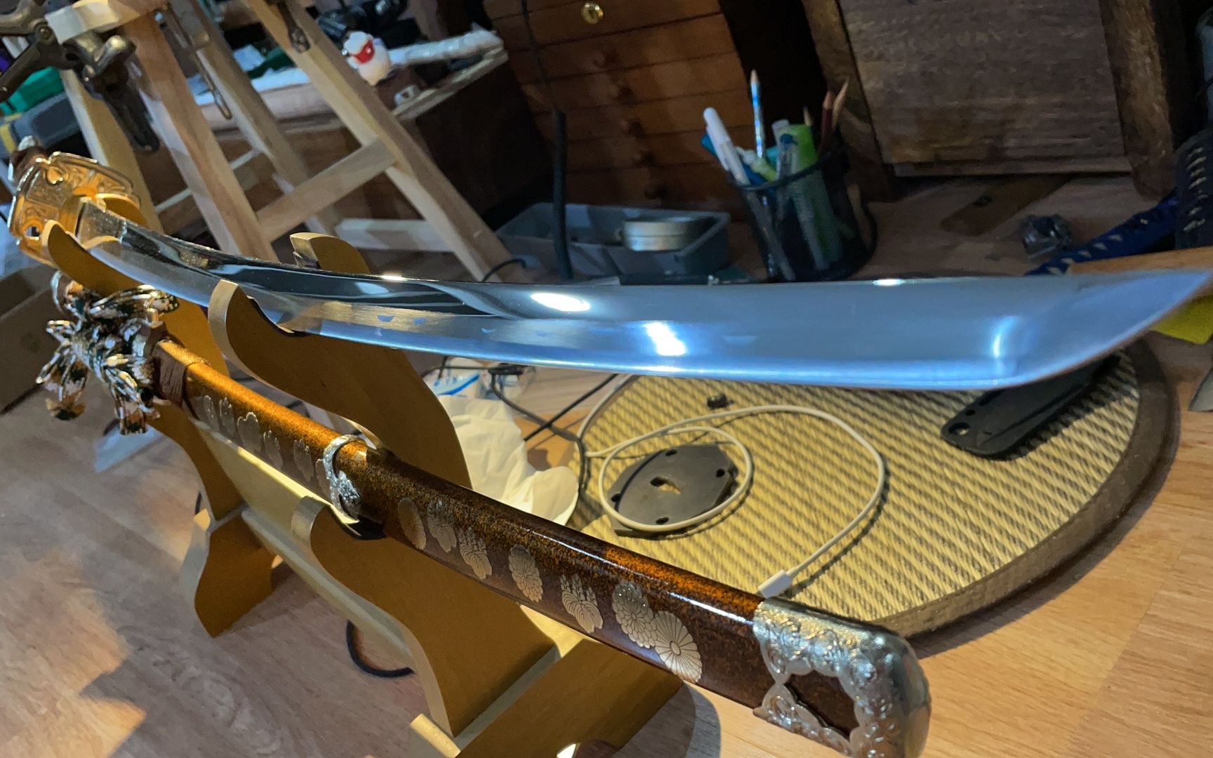 【濑羽美术馆】三日月宗近 模造刀 第二振_哔哩哔哩_bilibili