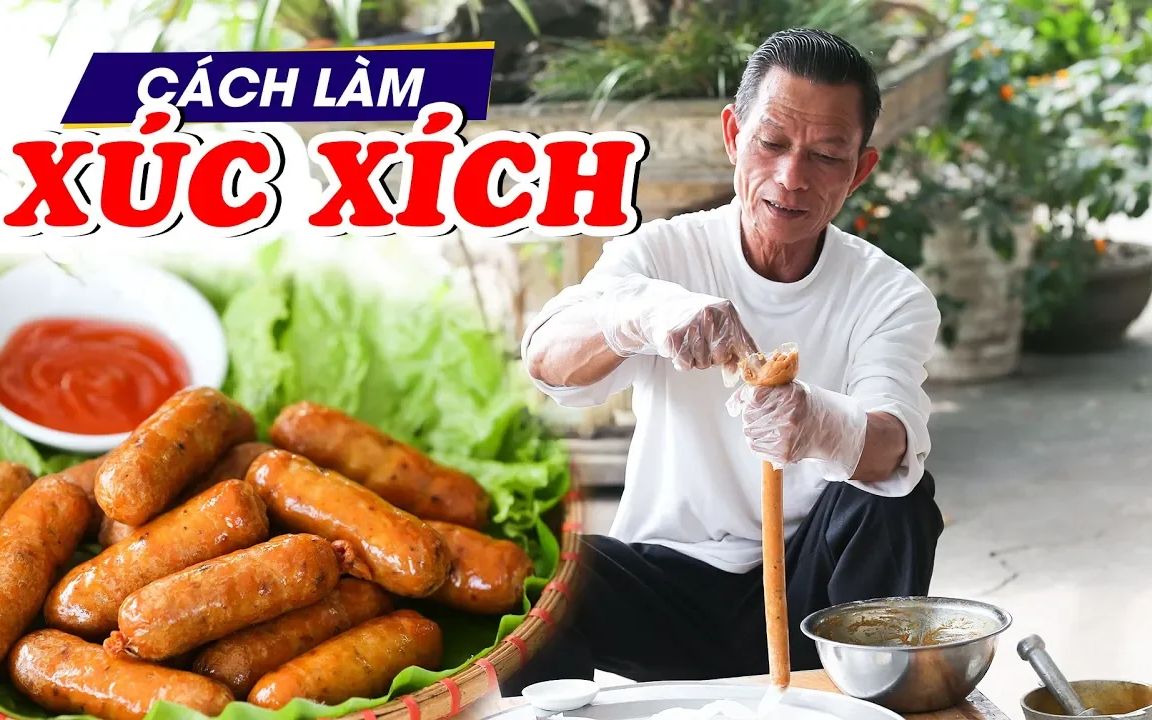 [图]Làm Xúc Xích Siêu Ngon, Tưởng Khó Làm Mà Dễ Không Tưởng Handmade Sausa 手工香肠