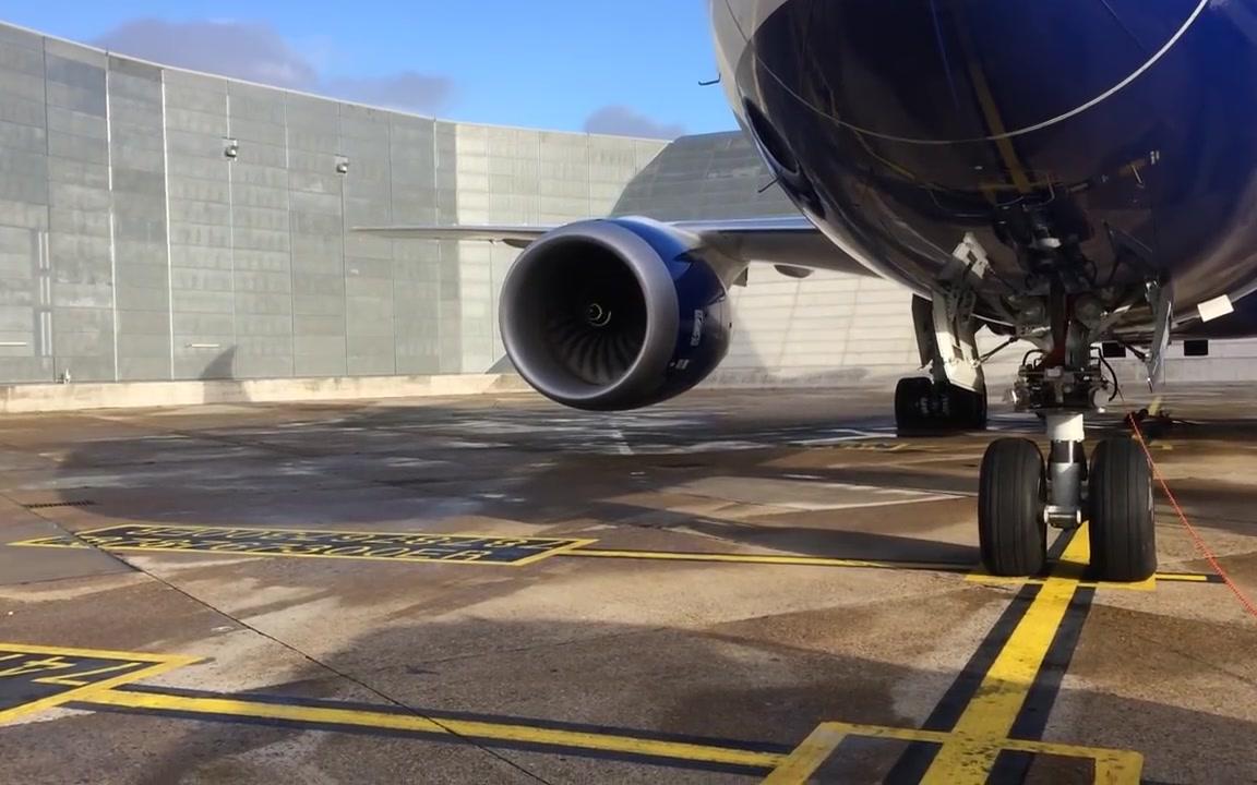 波音787-8 rr trent 1000 大功率地面运行