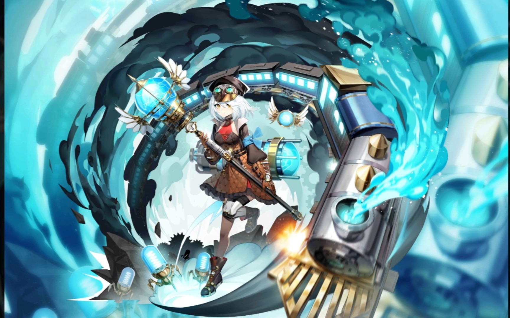 活动作品300大作战谦信ur皮肤蒸汽时代特效展示