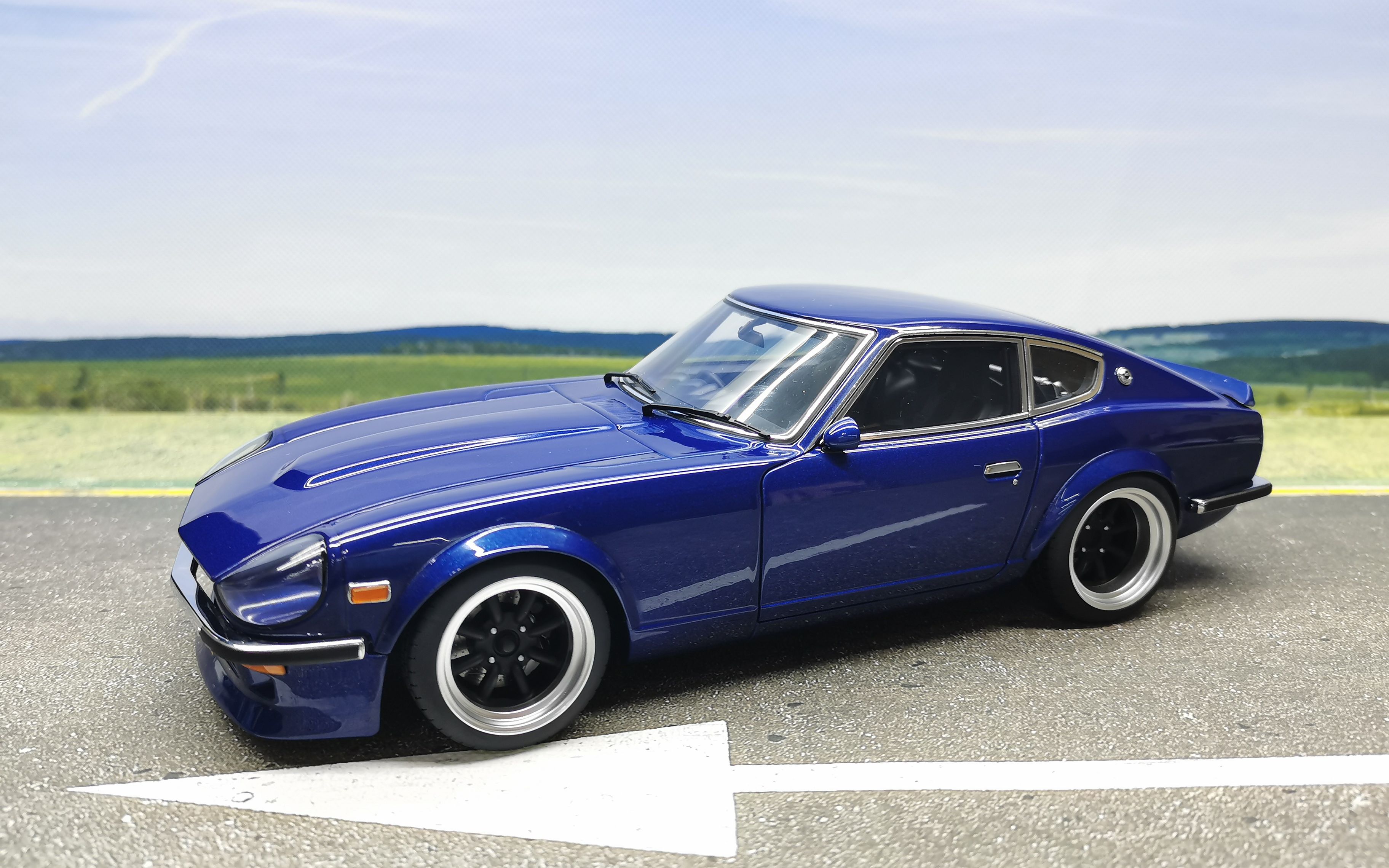 车模 第60期 autoart 湾岸midnight 恶魔z nissan fairlady z (s30) 1