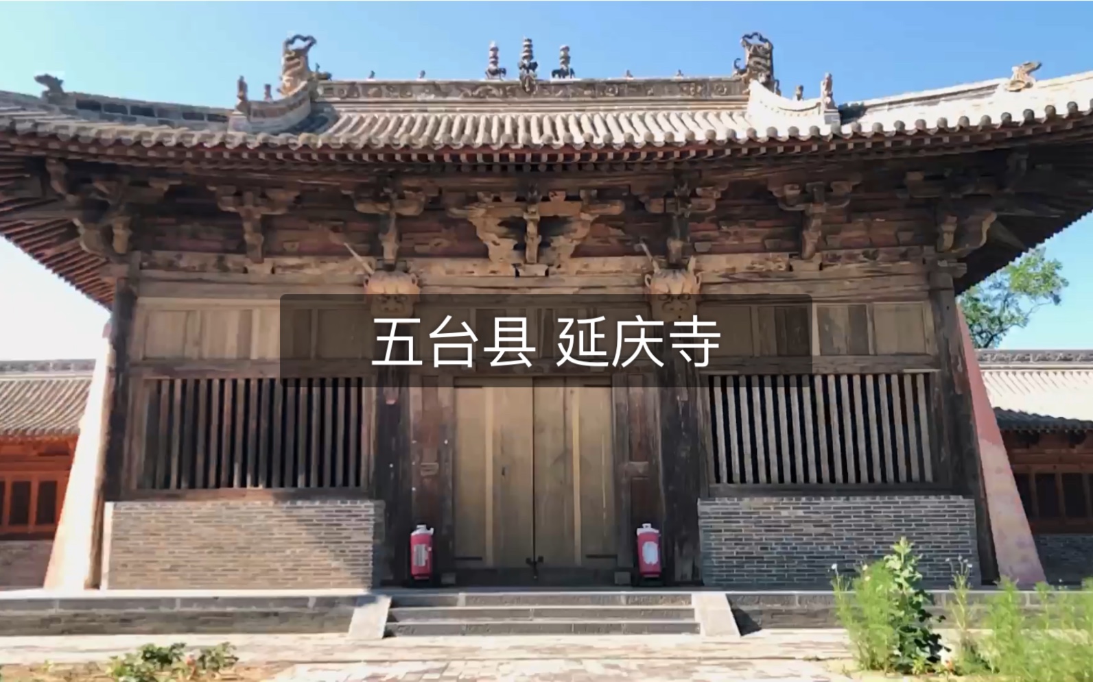 山西访古第二站,延庆寺金代大佛殿.哔哩哔哩bilibili