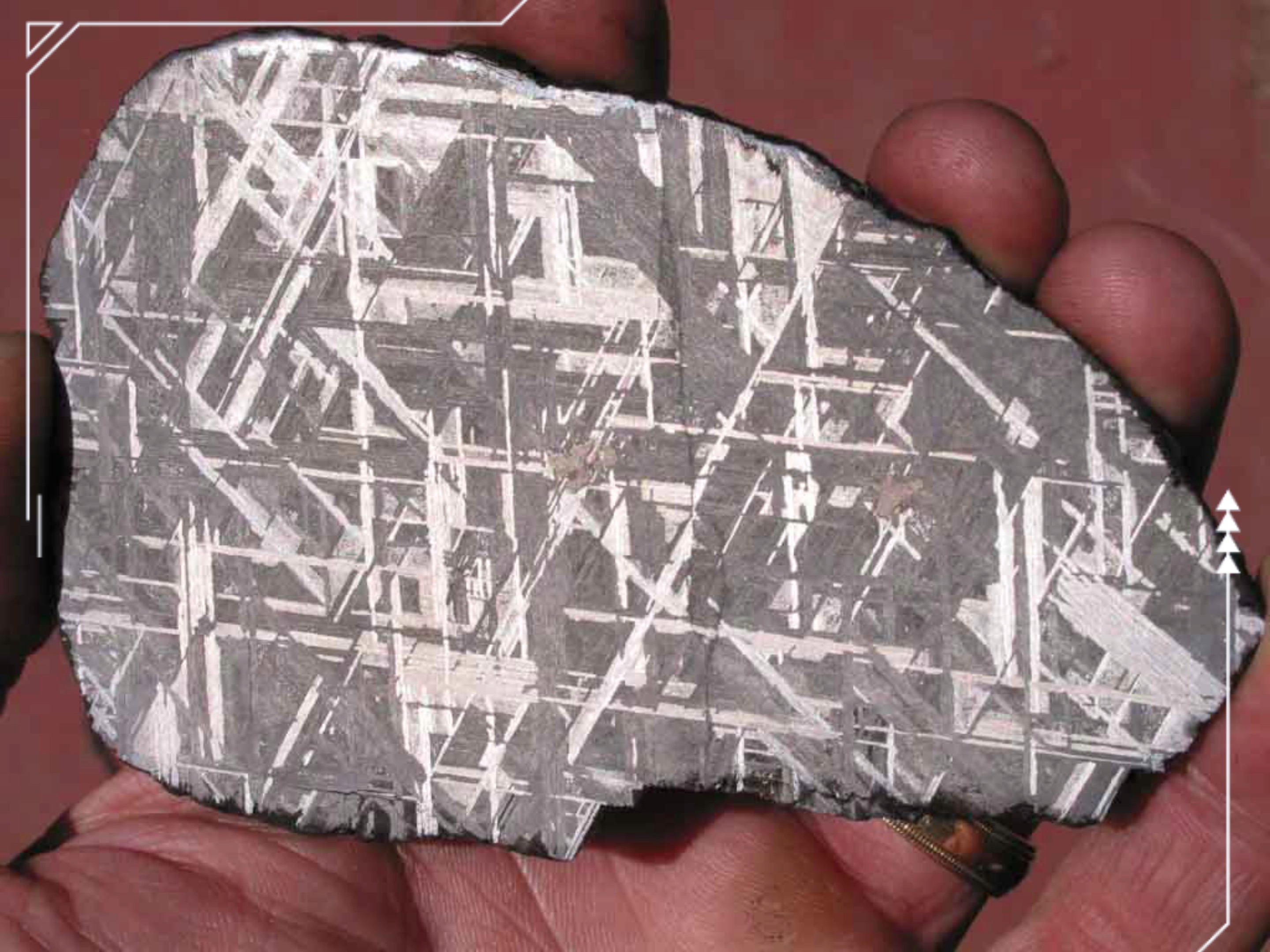 铁陨石细粒八面体结构