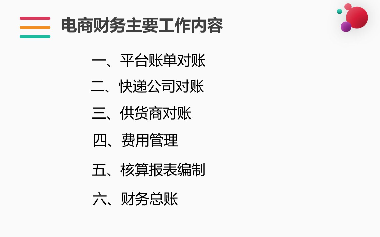 电商财务工作内容,电商平台对账,电商财务软件哔哩哔哩bilibili