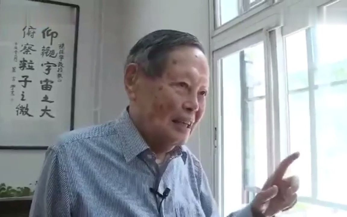 杨振宁:这位数学家朋友后来去华尔街成了巨富,给清华捐了一栋楼哔哩哔哩bilibili