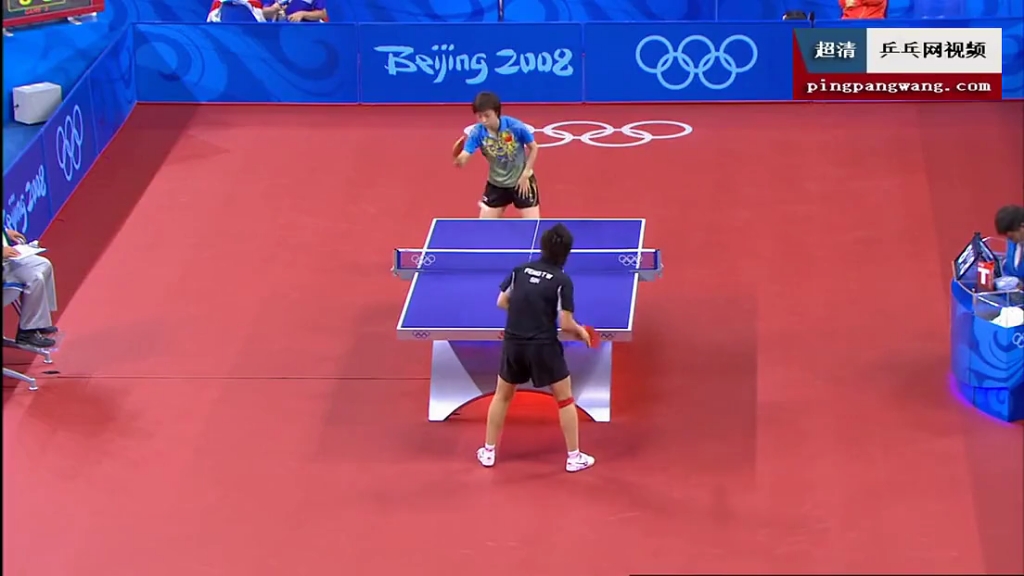 (鞋底场)2008北京 张怡宁冯天薇