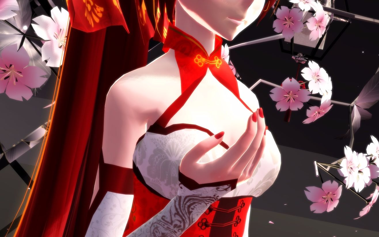 东方栀子mmd72只羡鸳鸯不羡桃花仙72桃花旗袍72我等的你终于