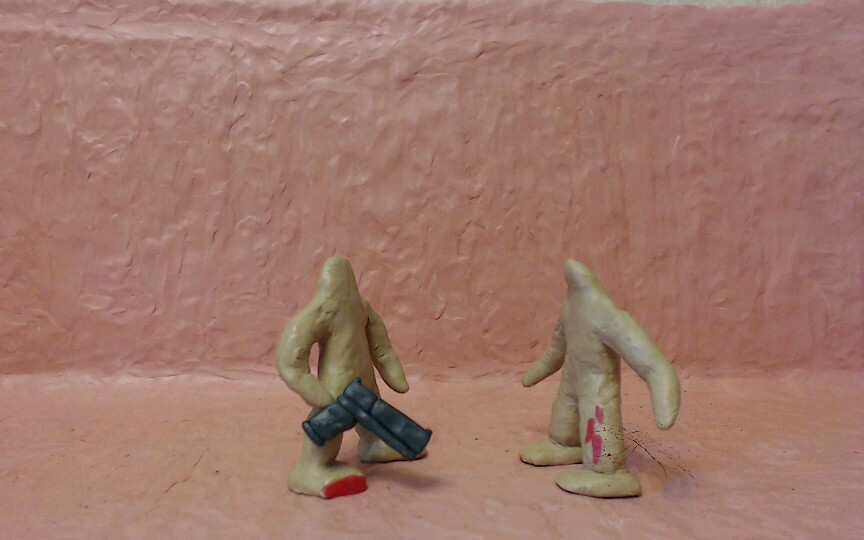 转载橡皮泥定格动画黏土战争