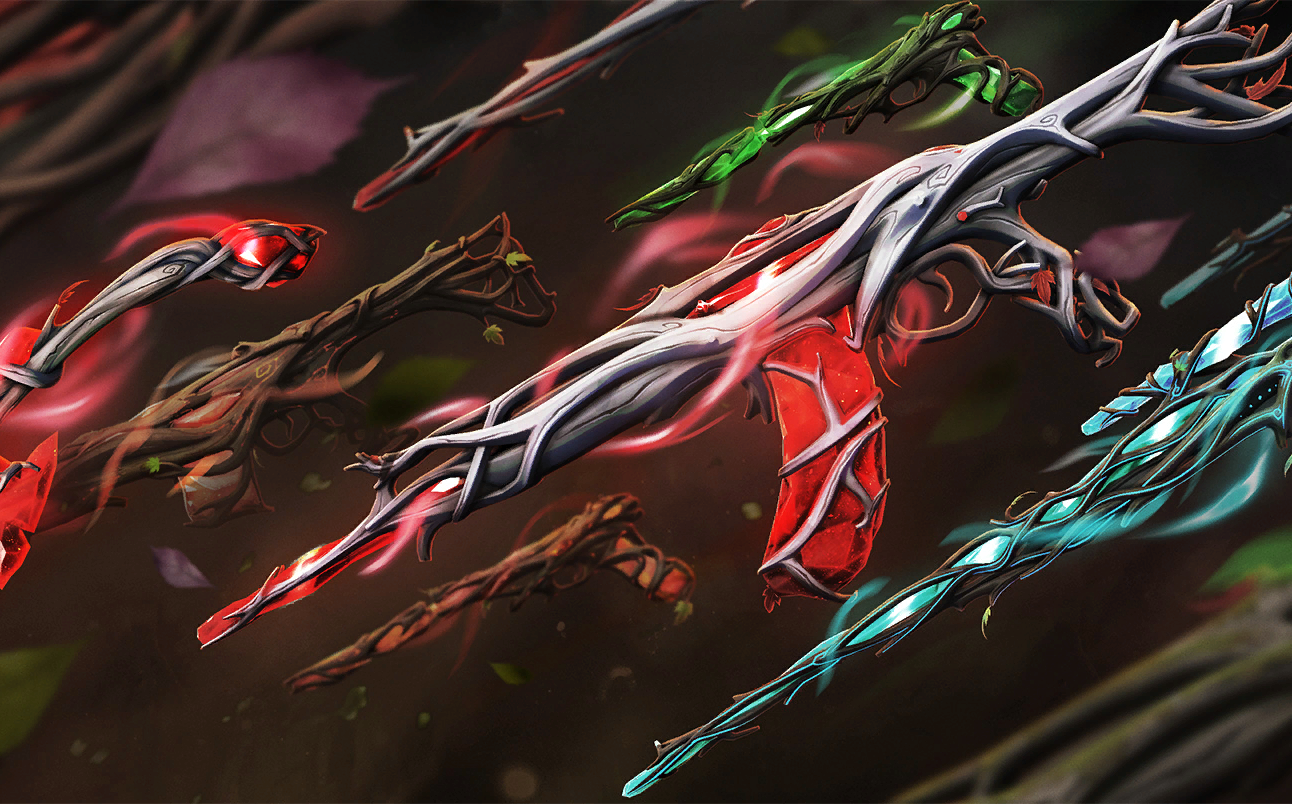 无畏契约 盖亚的复仇系列皮肤 全皮肤炫彩实机展示 ---valorant 源能