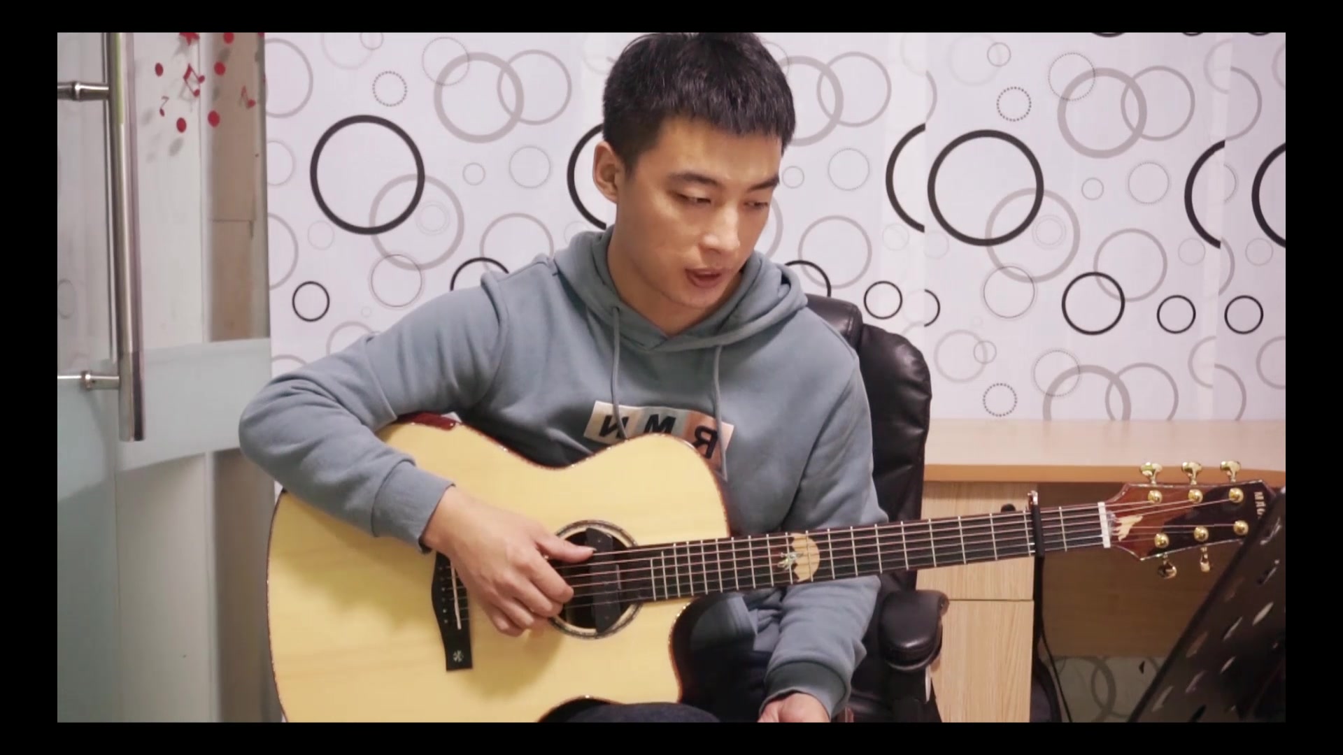 杨昊昆《俺老孙来也》吉他教学视频第二部分 尾奏