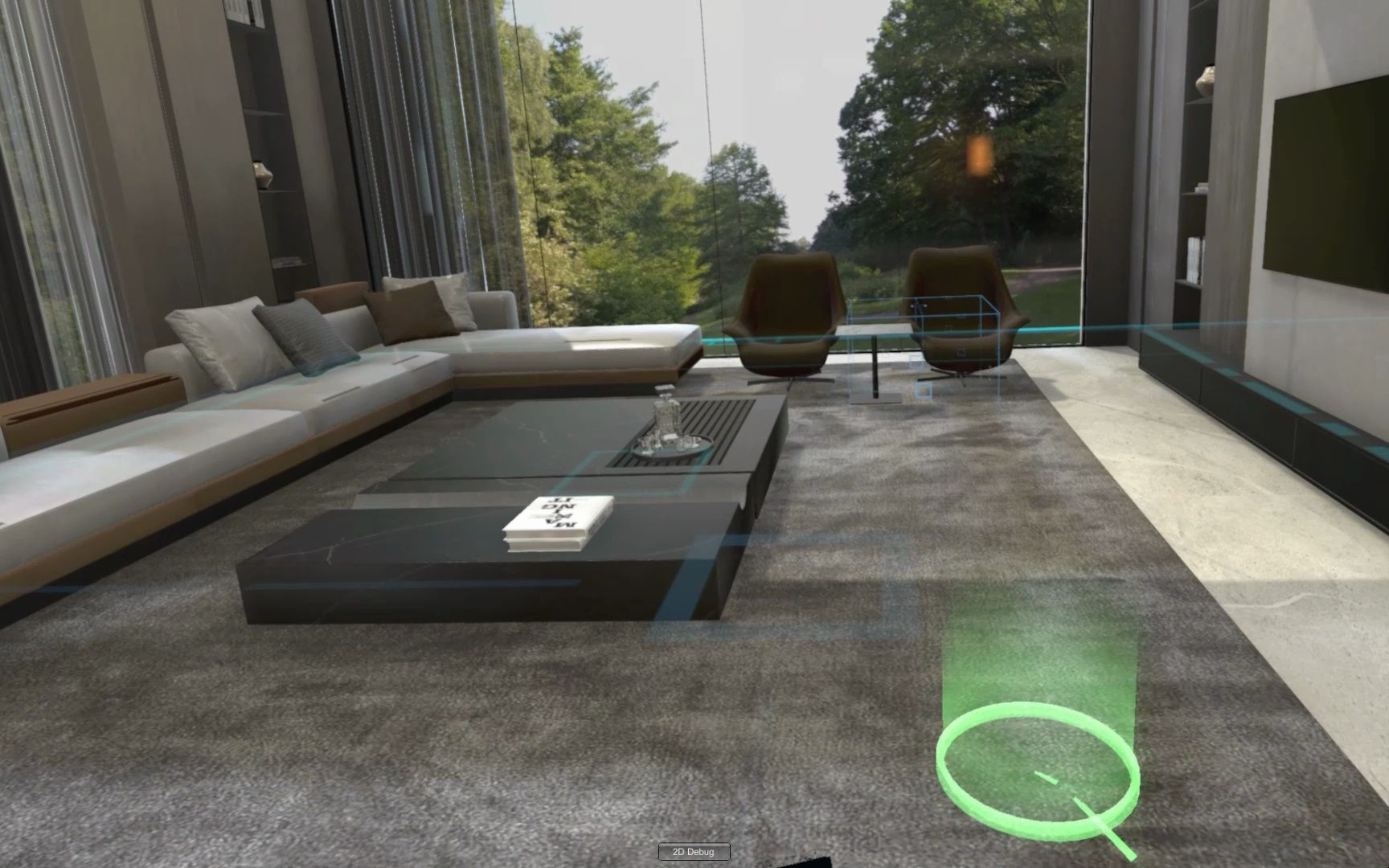 vr室内场景交互设计