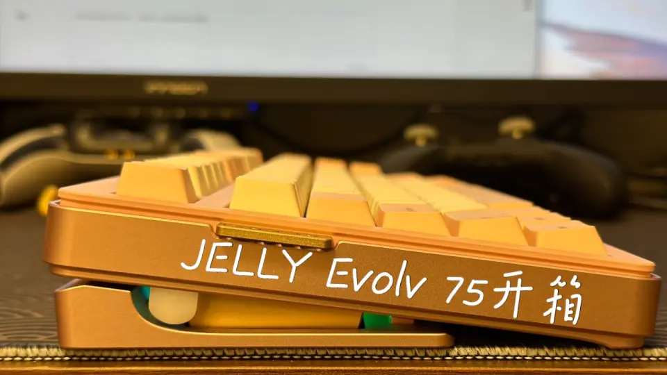 Jelly Evolv 75｜开箱｜打字音_哔哩哔哩_bilibili