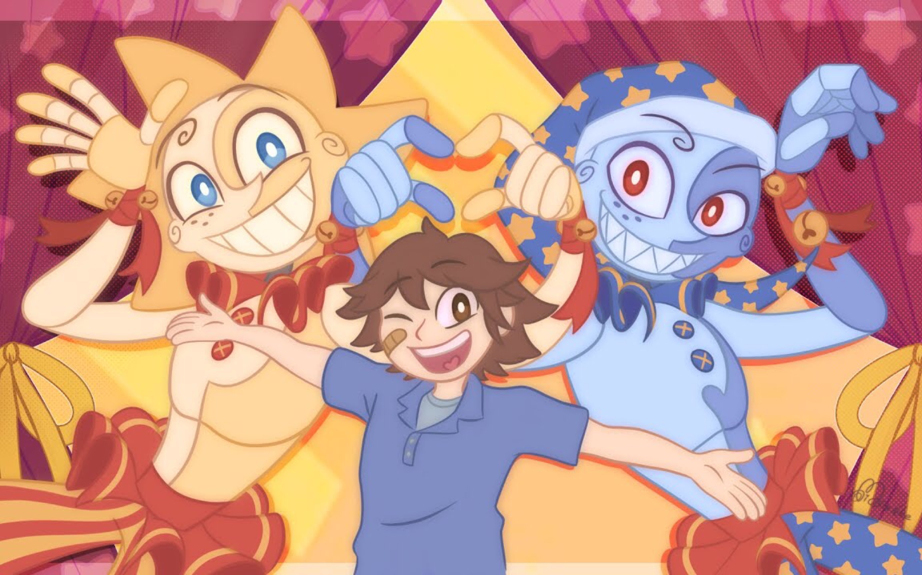 【fnaf 有声漫画】gregory与日月的奇妙冒险!