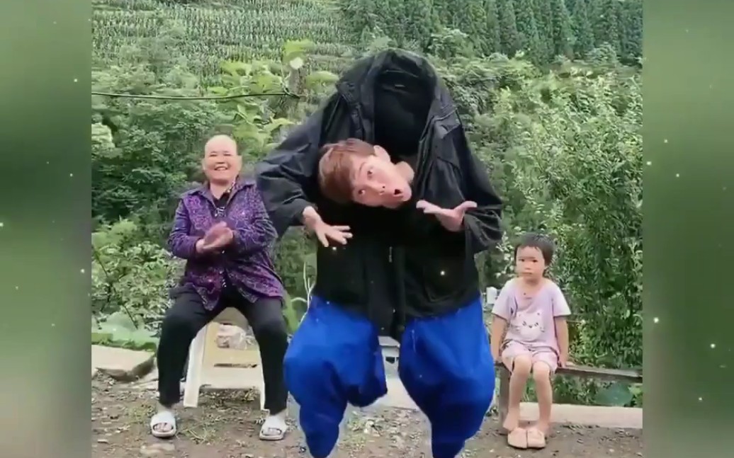 舞林奇才!科目三小明机械断头舞精彩演绎.