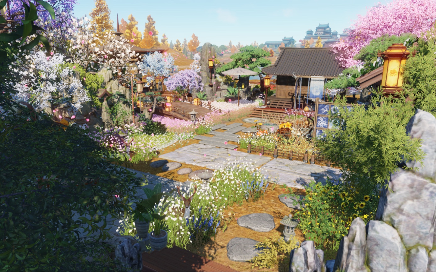 【天刀手游家园】【田园树屋】名邸设计