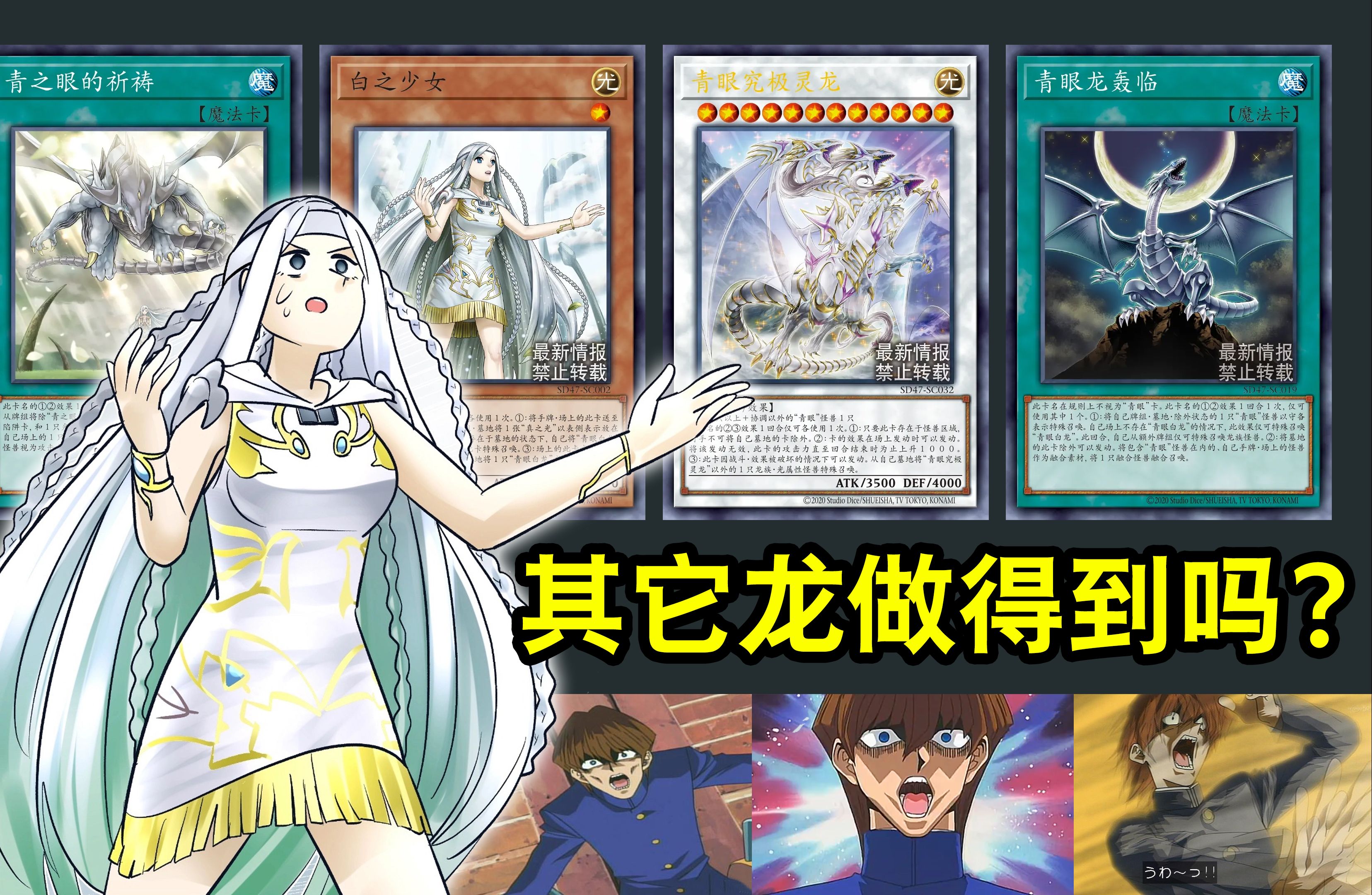 【游戏王ocg】十年白龙老粉,青眼白龙sd47构筑及心得杂谈