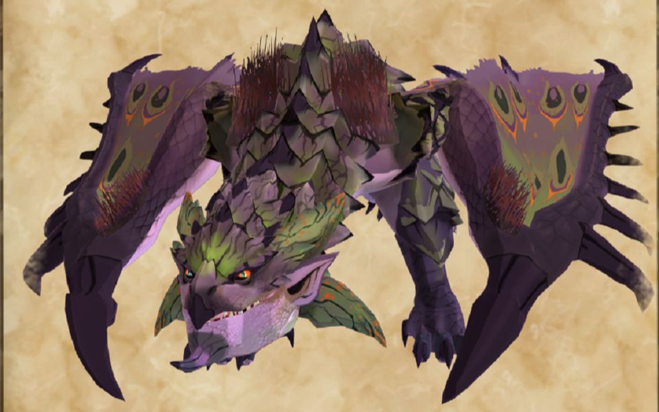 怪物猎人物语2破灭之翼紫毒姬雌火龙简易打法(快捷攻略看简介)