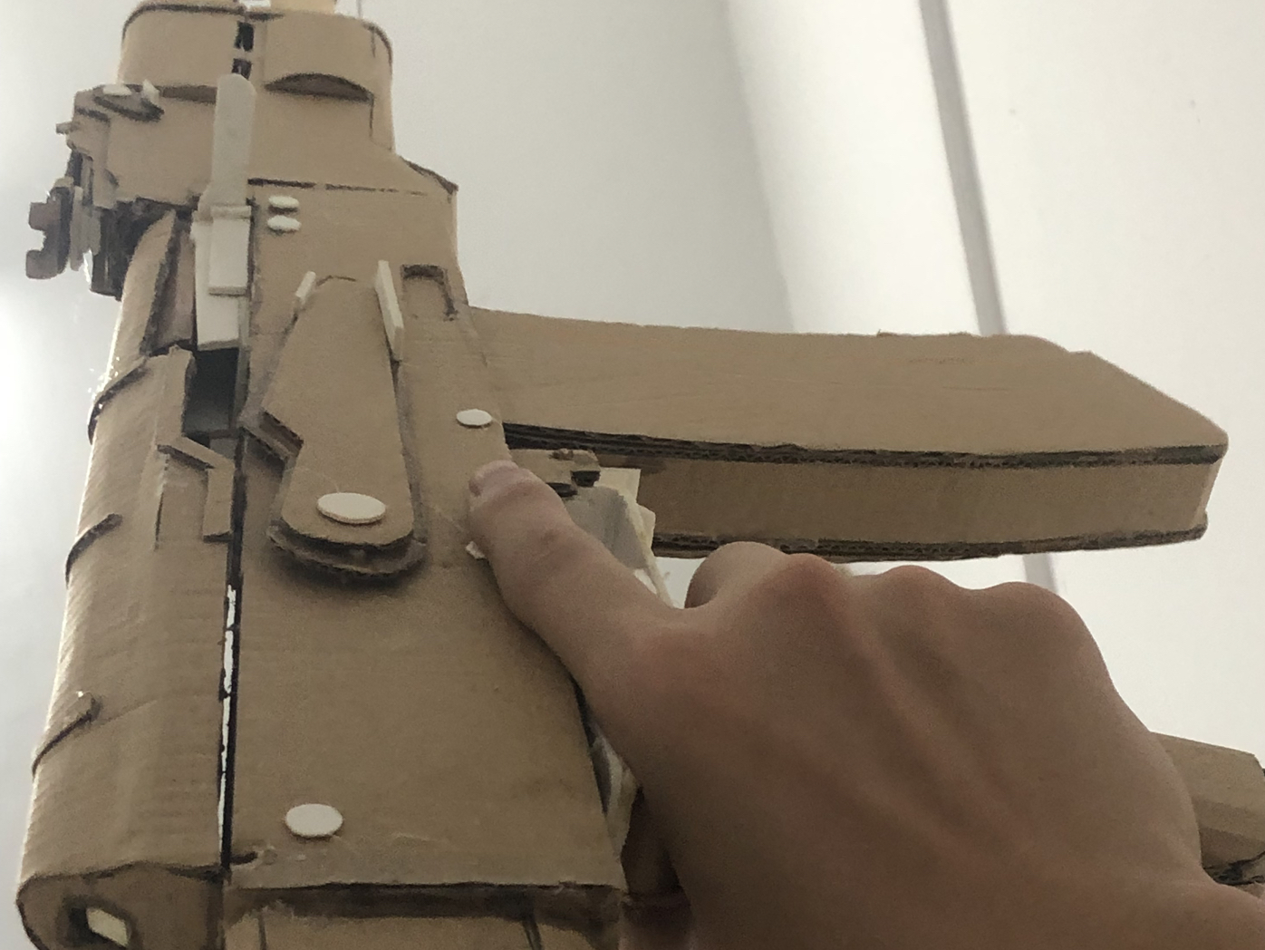 这居然是生物作业?(手工纸板枪ak74)