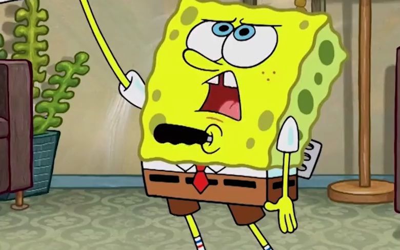 海绵宝宝接私活干清洁工,解锁花式打扫