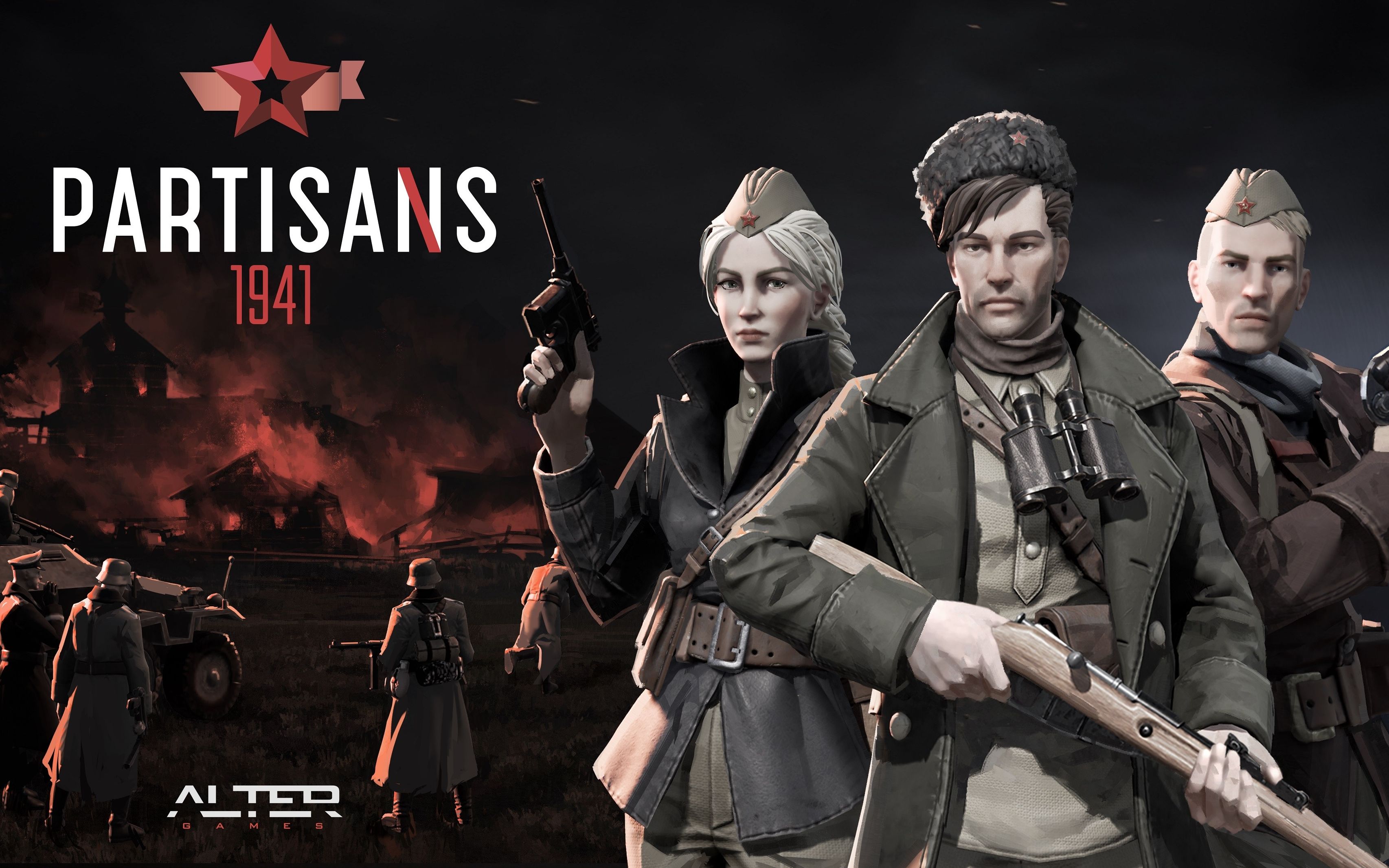 【杉果π online】"苏军敢死队"?《游击队1941》中配实机宣传片发布