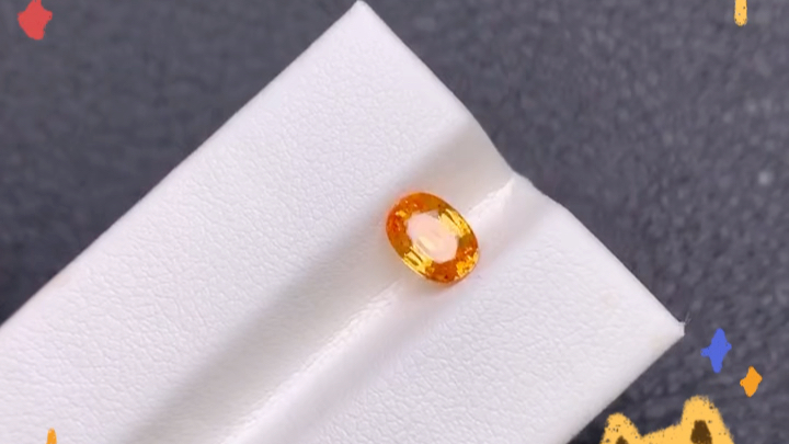 小精品 芬达石 椭圆 1.12ct