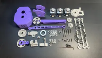 2分钟速通【42步进电机机械臂】0到1组装全过程