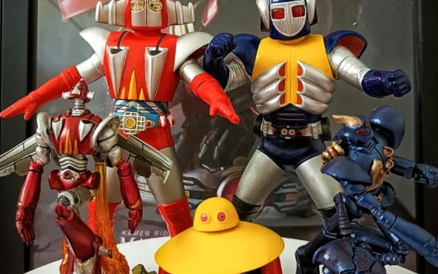 宇宙铁人天地双龙:软胶魂,sic匠魂,hg扭蛋